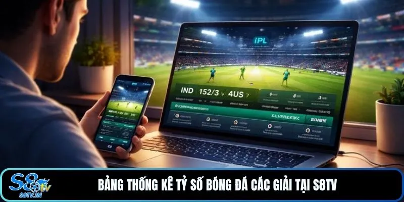 Kết quả bóng đá 2 Bảng thống kê tỷ số bóng đá các giải tại S8TV