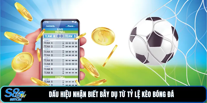 Tỷ lệ kèo 3 Dấu hiệu nhận biết bẫy dụ từ tỷ lệ kèo bóng đá