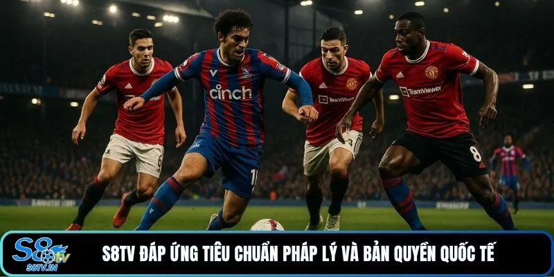 S8TV 12 S8TV đáp ứng tiêu chuẩn pháp lý và bản quyền quốc tế